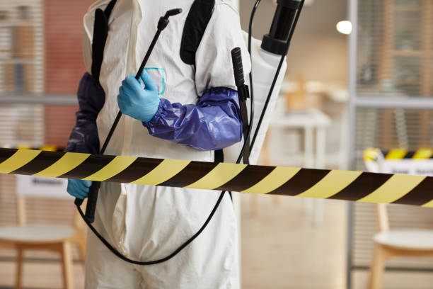 Professional Biohazard technician working in Huntington, VA